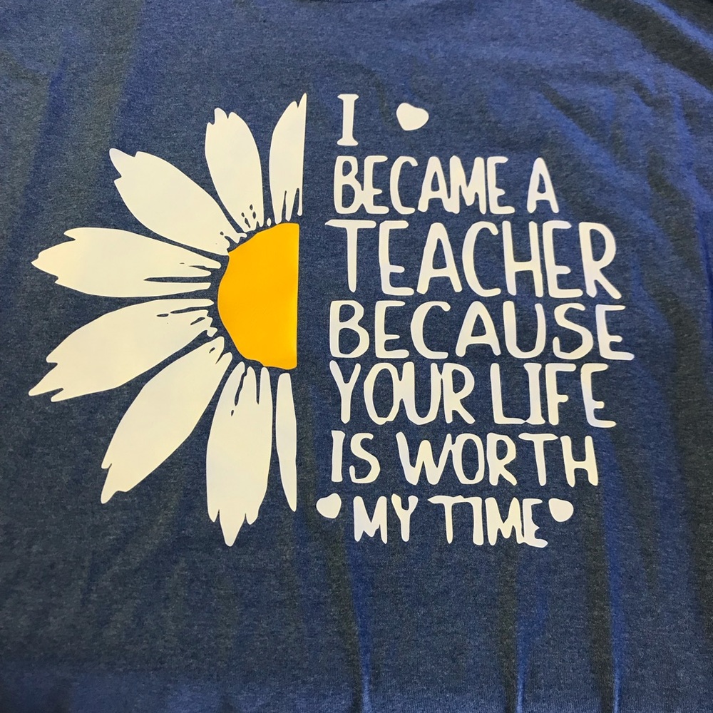 I became a teacher!
